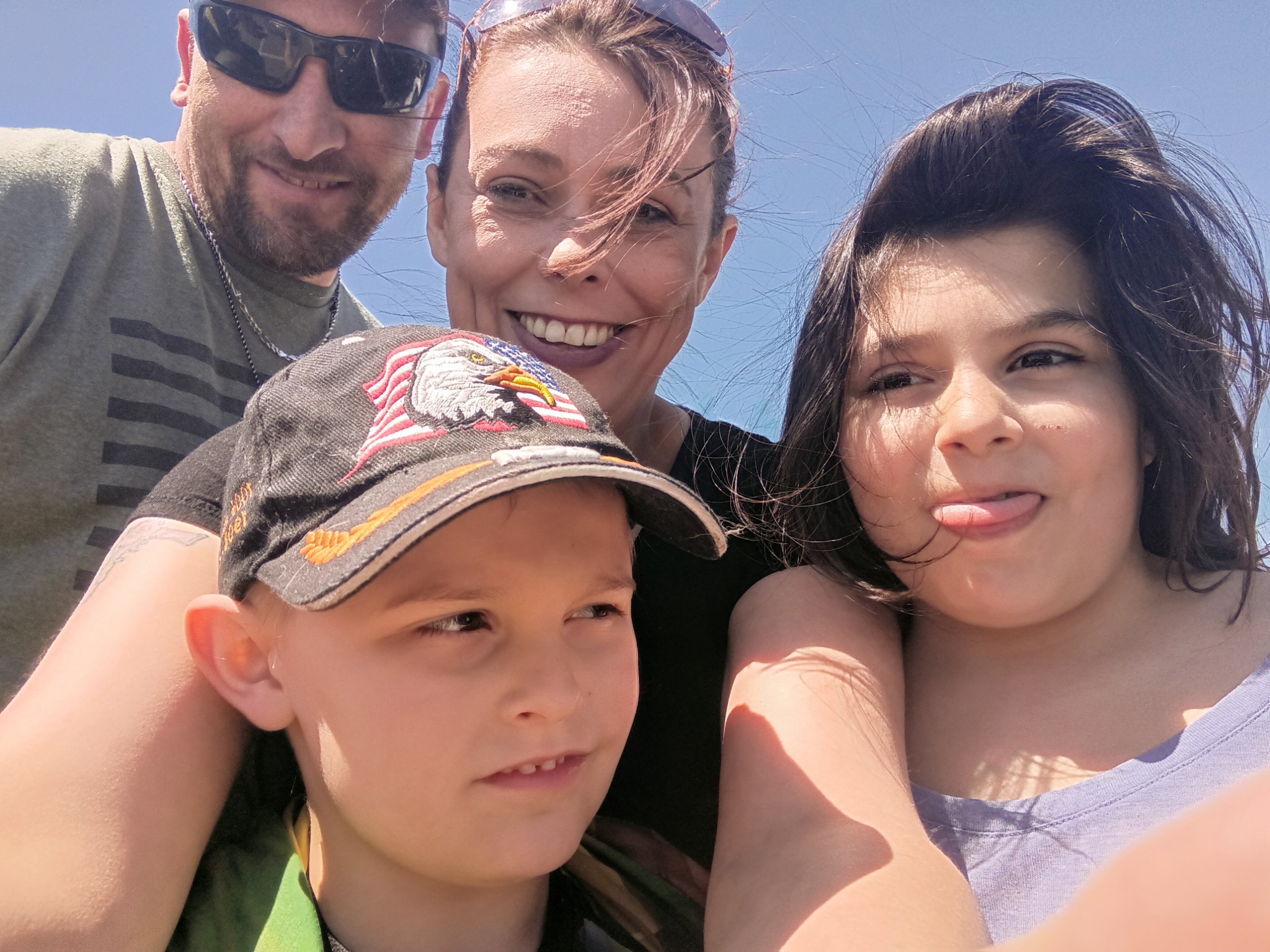 Mary Stanley with her family